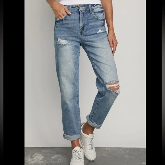 Risen brand boyfriend jeans, Size 26 - Picture 1 of 12